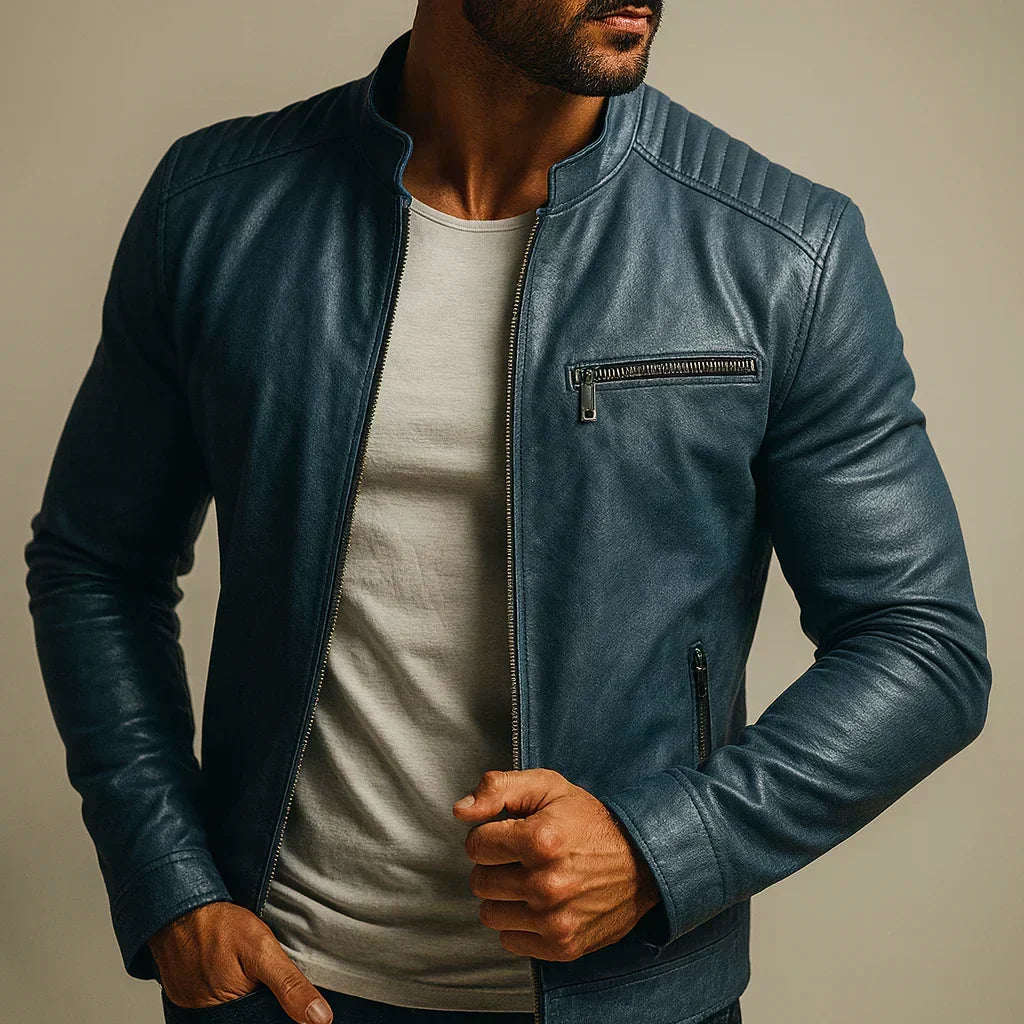 Mario™ | Chaqueta de cuero sintético