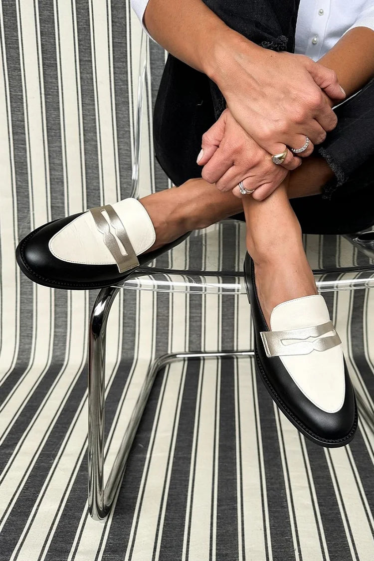 Mocasines Emeryn Monocromáticos