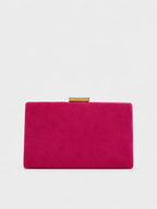 Clutch horizontal fucsia