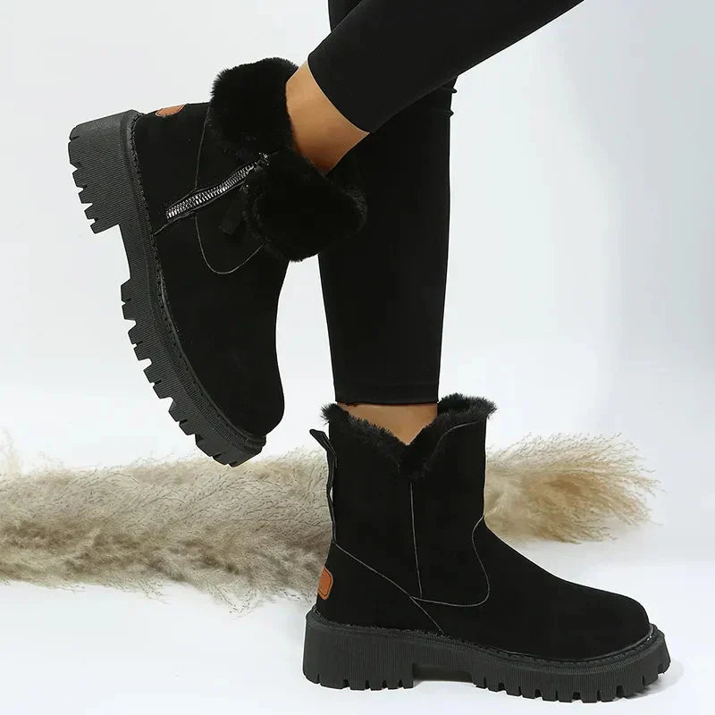 Nora - Botines de invierno cálidos y cómodos