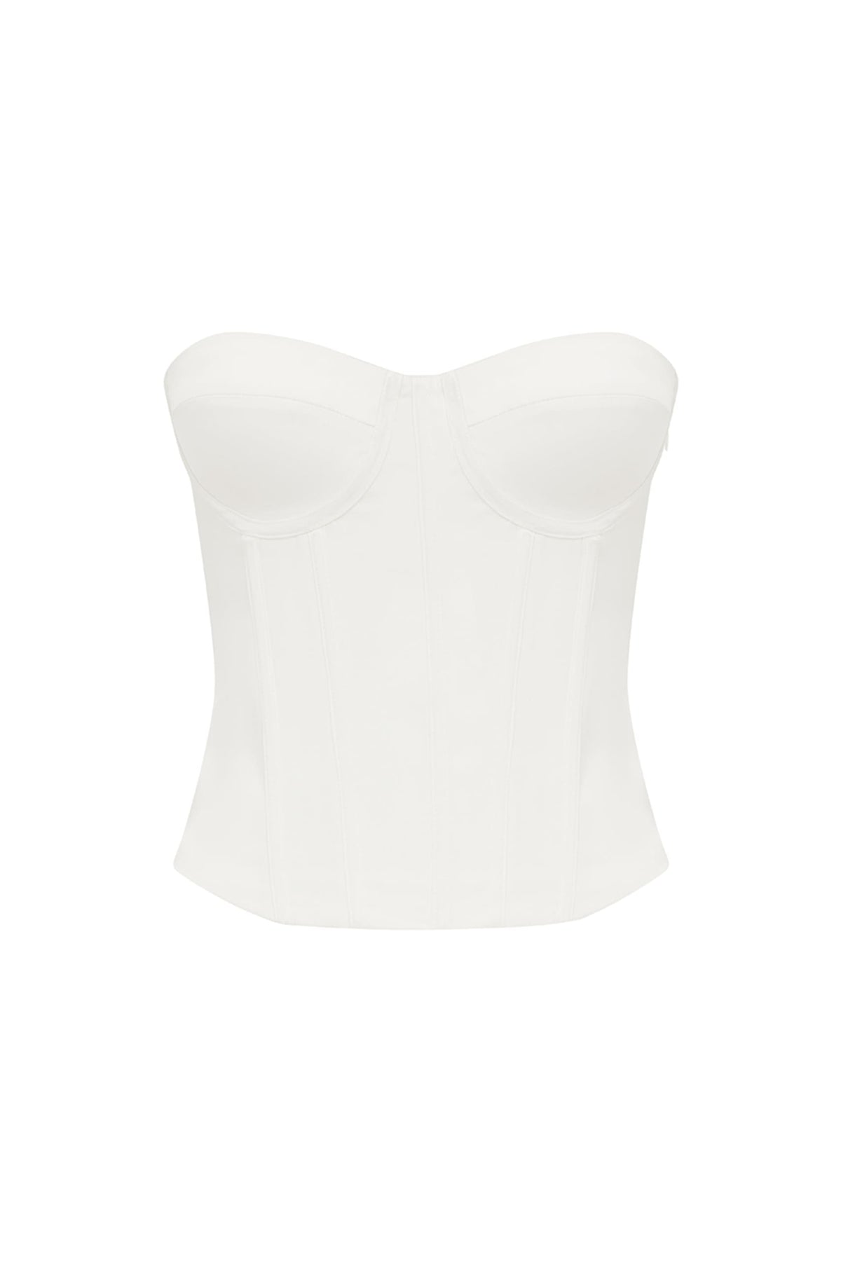 Juliette | Top Bustier Palabra de Honor – Marfil