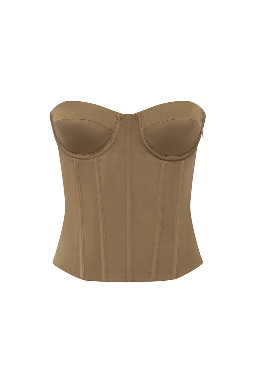 Juliette | Top Bustier Palabra de Honor – Topo