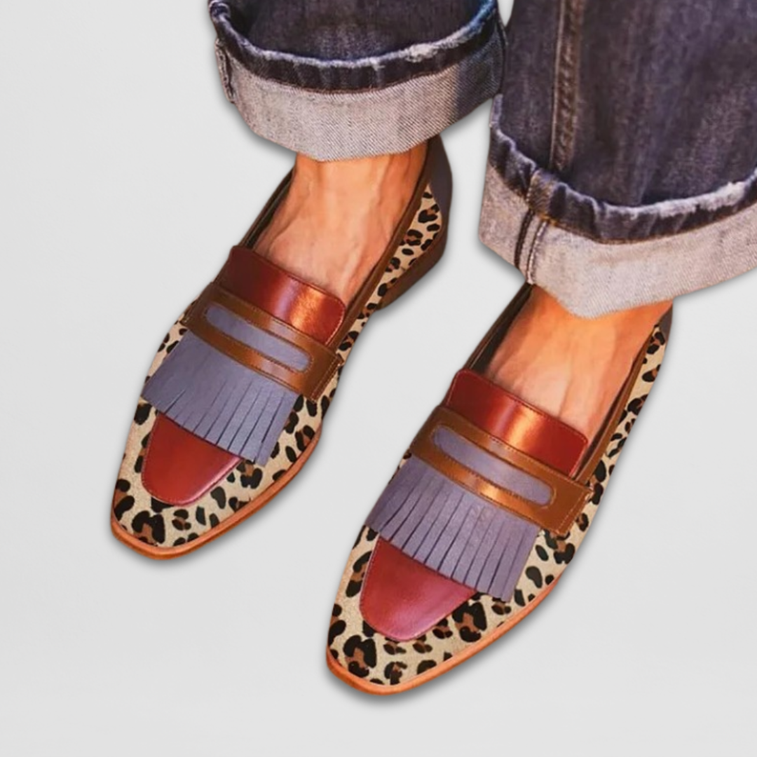 Mocasines Chiara Efecto Charol