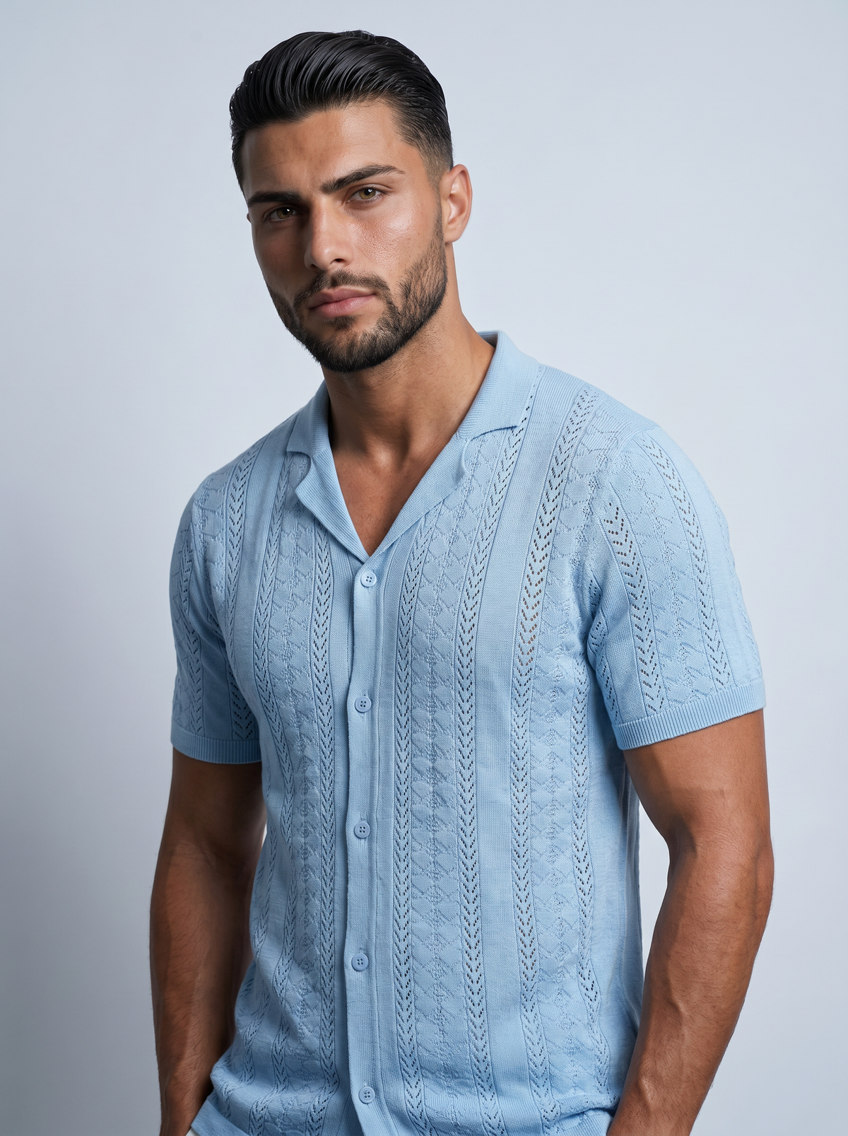 Prestige | Camisa Informal Jacquard