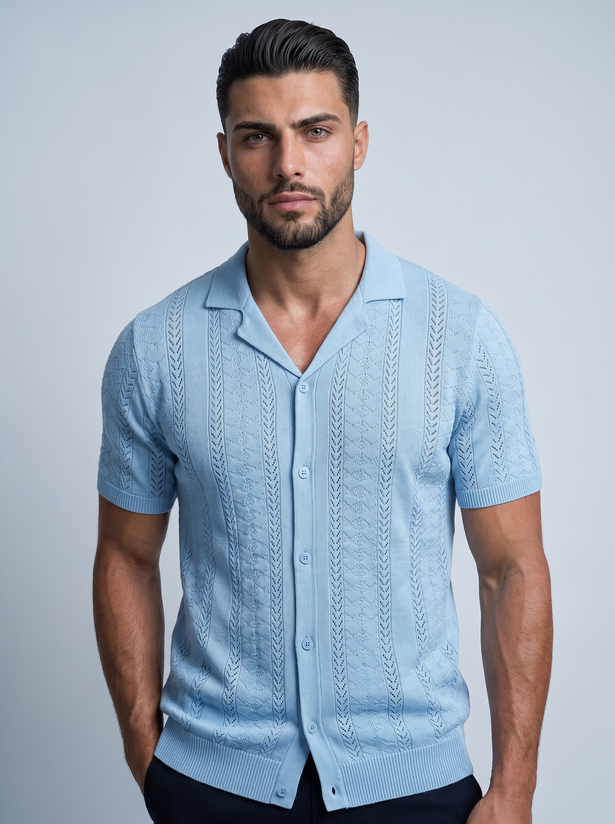 Prestige | Camisa Informal Jacquard