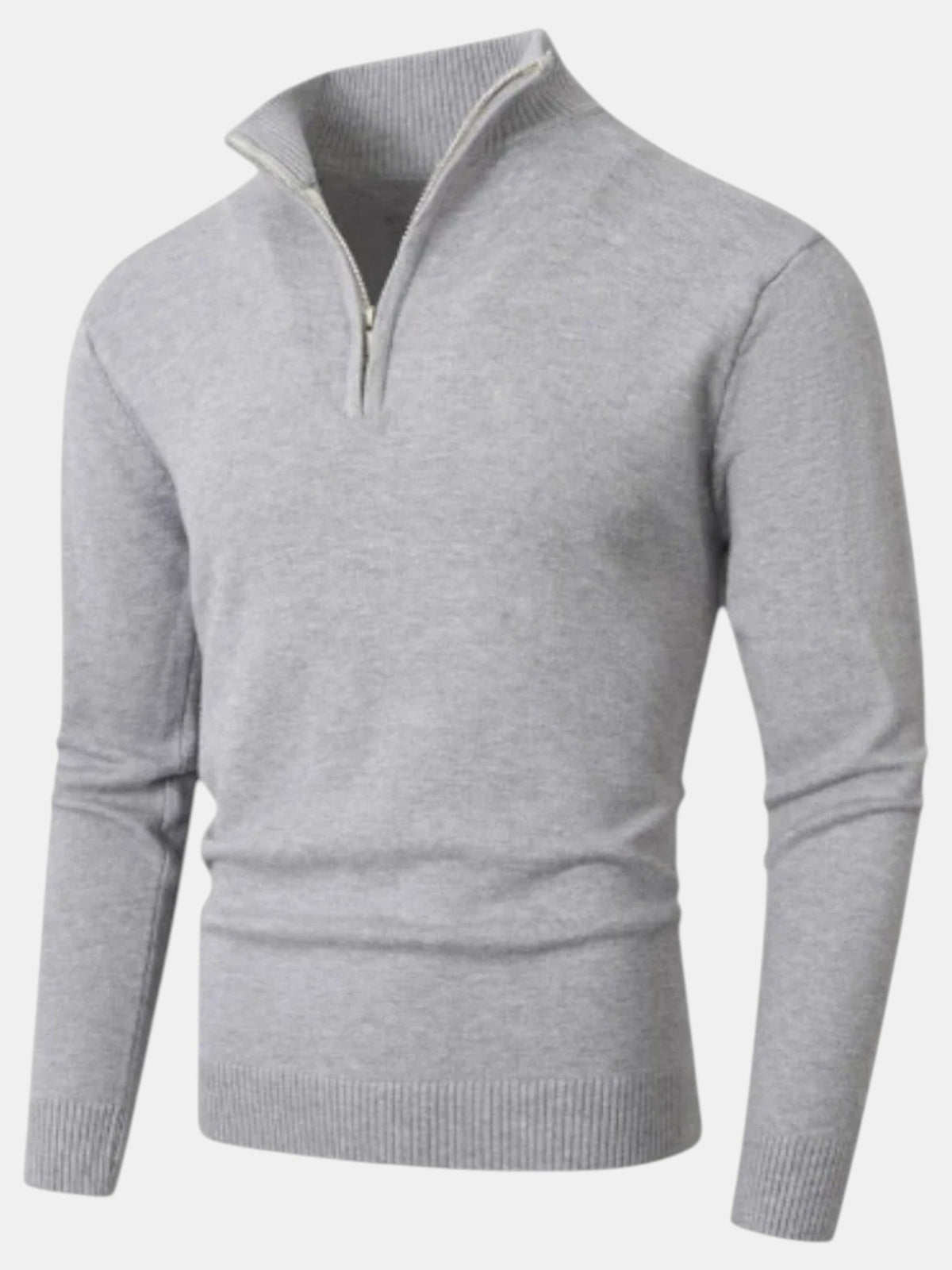 Suéter Hombre Cremallera Punto Casual