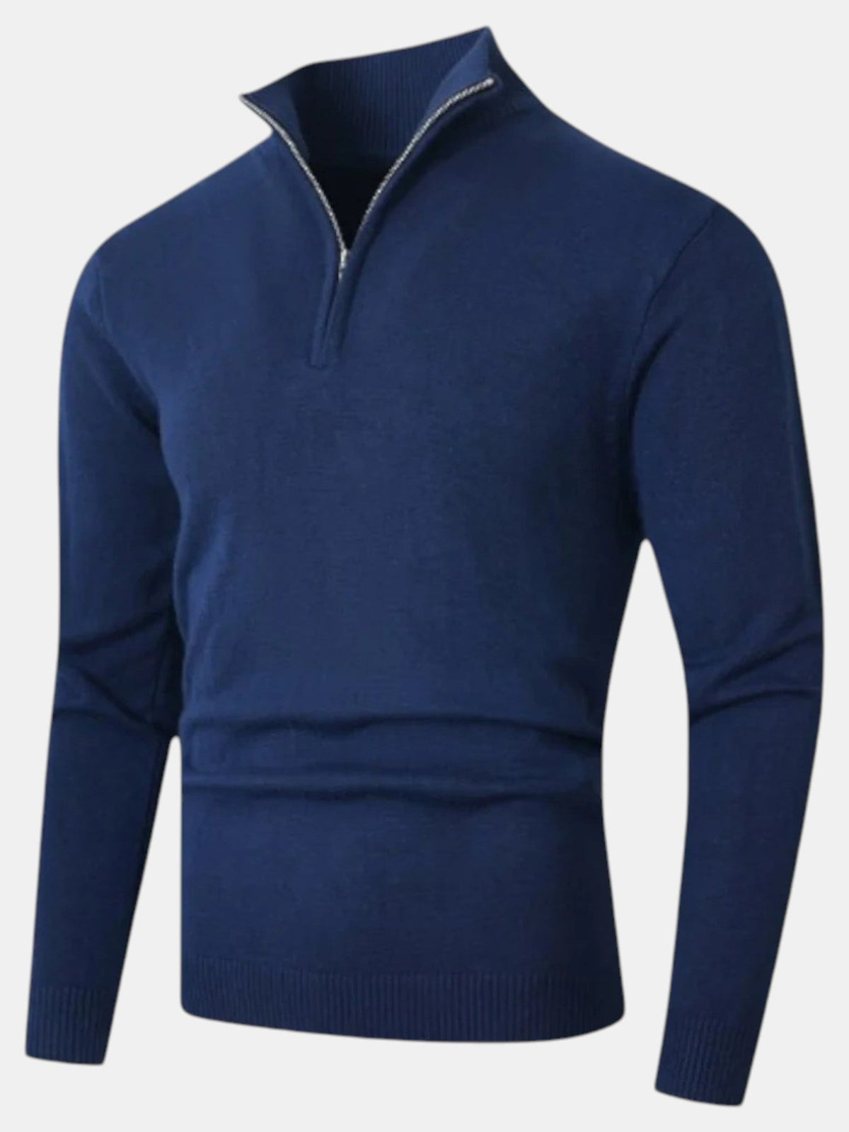 Suéter Hombre Cremallera Punto Casual