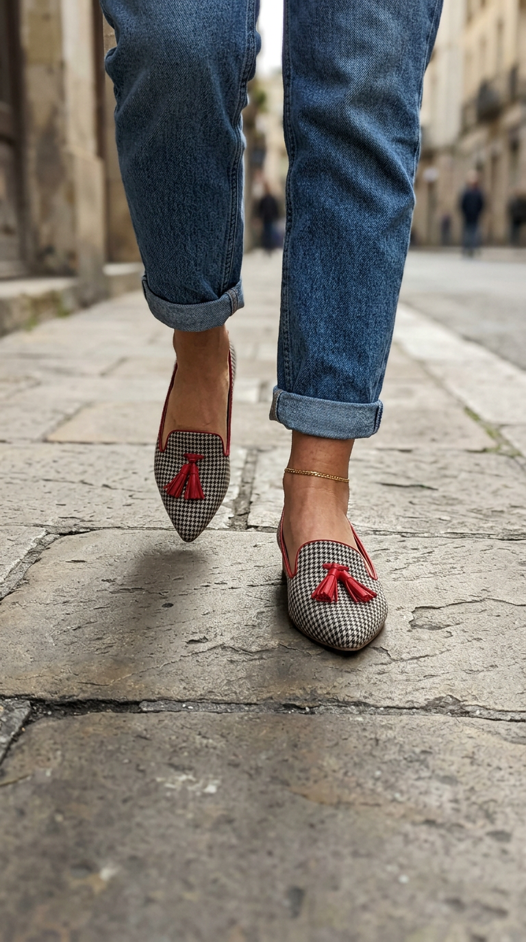 Livia | Bailarinas de Punta Slip-On