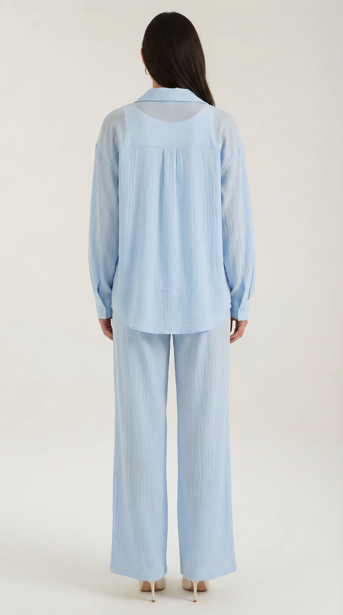 Conjunto de Botones de Algodón en Color Ámbar