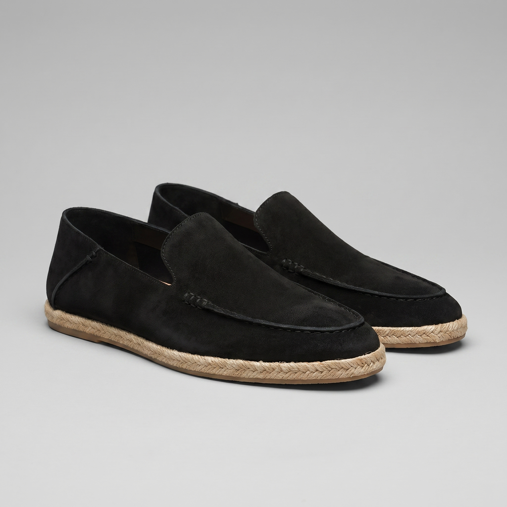 Mocasines Alpargata de Ante para Hombre