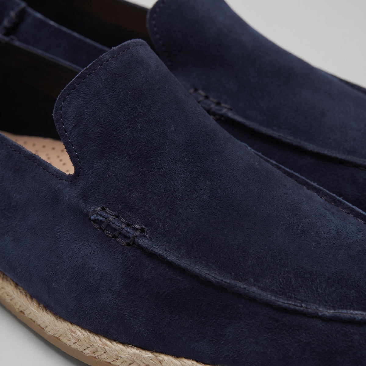 Mocasines Alpargata de Ante para Hombre