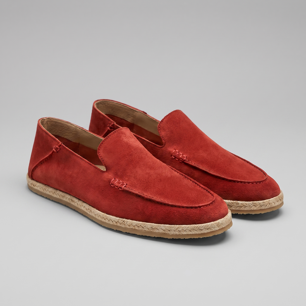 Mocasines Alpargata de Ante para Hombre