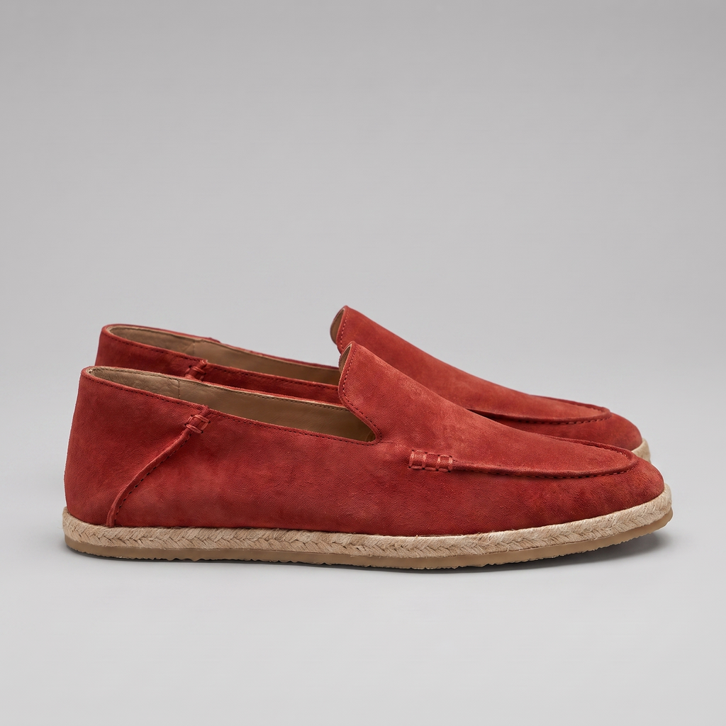 Mocasines Alpargata de Ante para Hombre