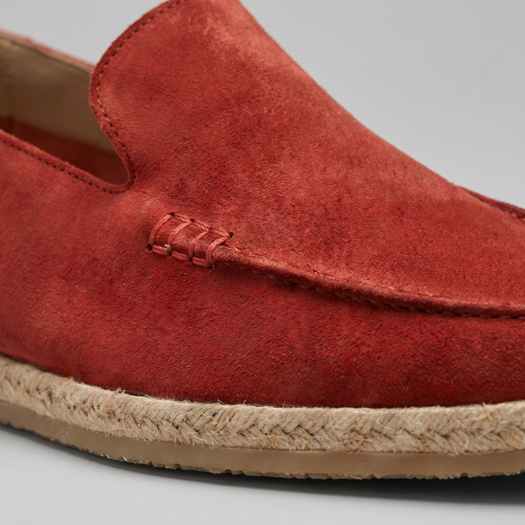 Mocasines Alpargata de Ante para Hombre