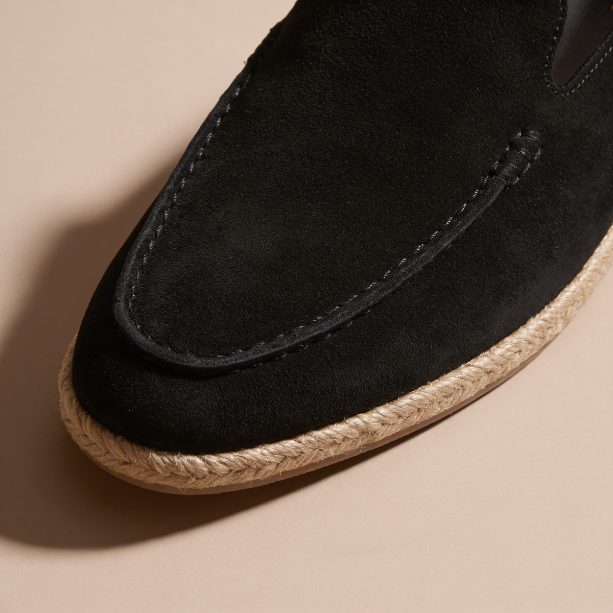 Mocasines Alpargata de Ante para Hombre