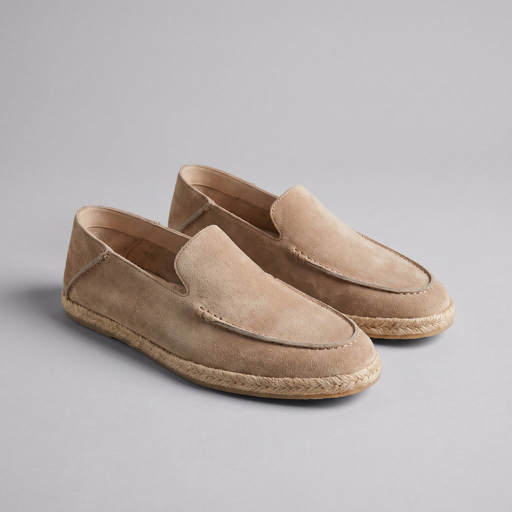 Mocasines Alpargata de Ante para Hombre