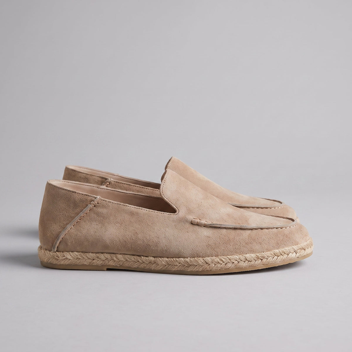 Mocasines Alpargata de Ante para Hombre