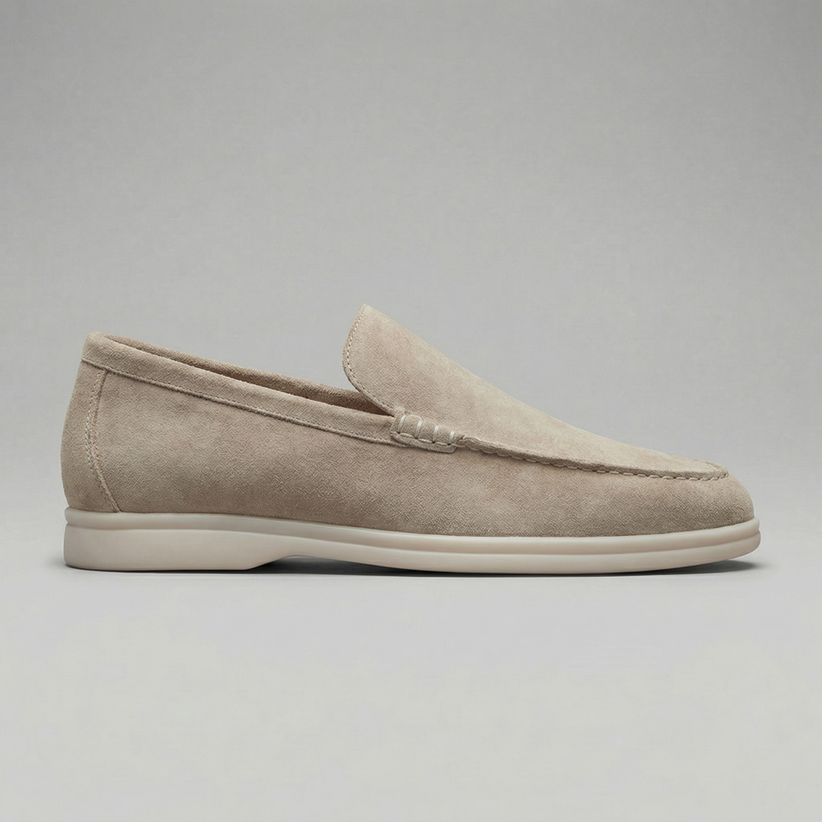 Mocasines de Ante sin Cordones para Hombre