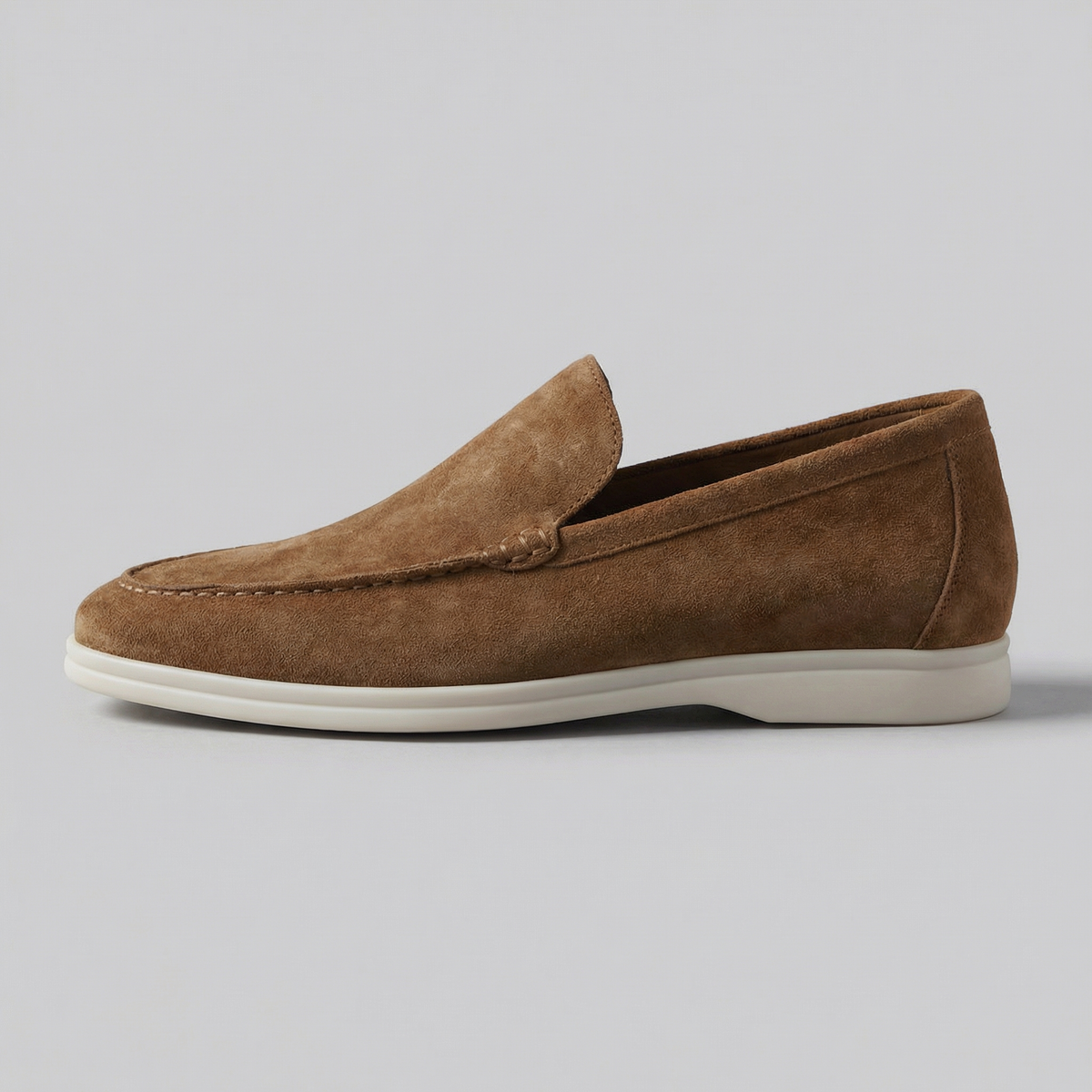 Mocasines de Ante sin Cordones para Hombre