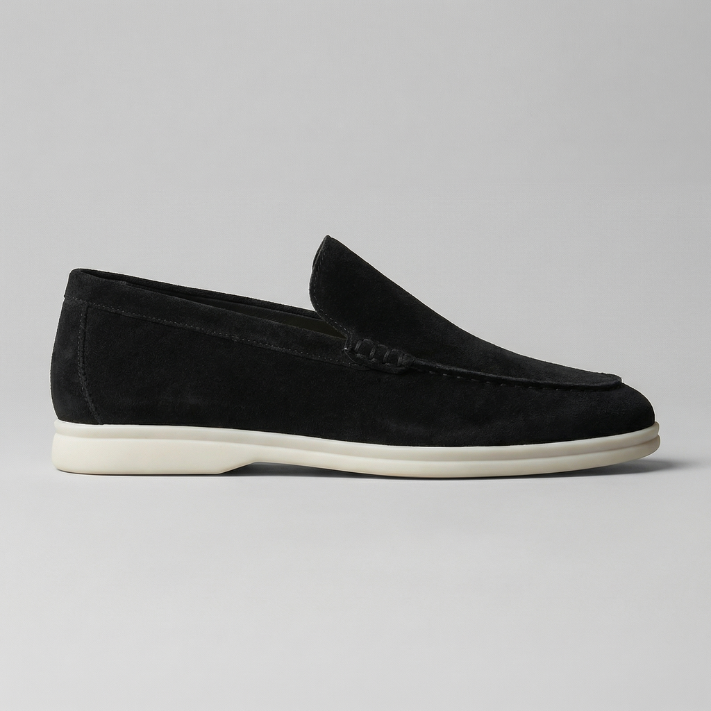 Mocasines de Ante sin Cordones para Hombre
