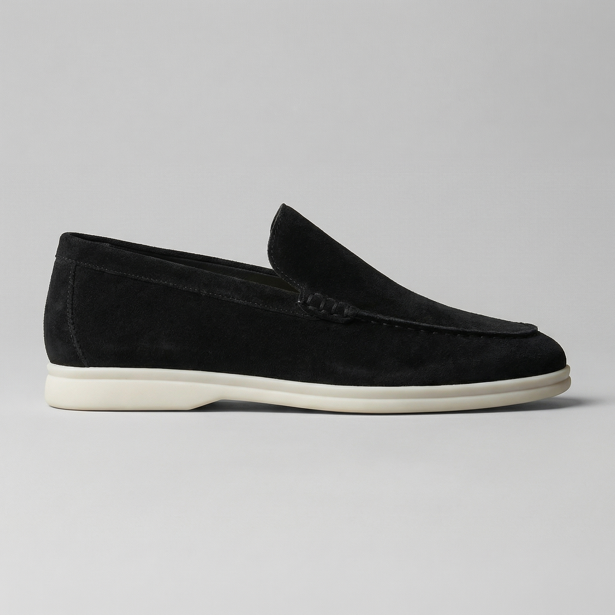 Mocasines de Ante sin Cordones para Hombre