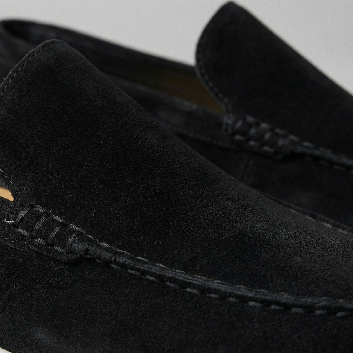 Mocasines de Ante sin Cordones para Hombre