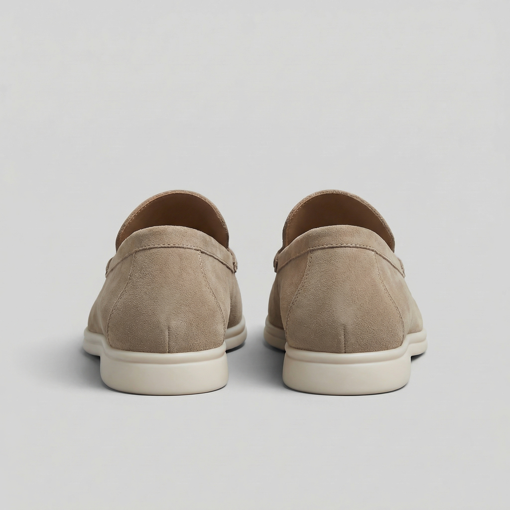 Mocasines de Ante sin Cordones para Hombre
